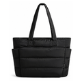 Bolso Tote Puffer para Mujer, Bolsa Acolchada Ligera de Gran Capacidad con Compartimento para Laptop, Bolsa Casual para Trabajo, Viajes y Compras