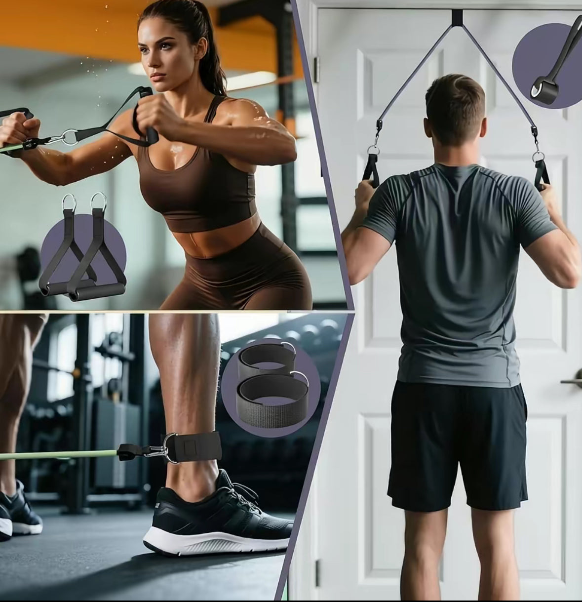 ⏳Time-Limited Special⏰Build Your Dream Body Without a Gym Adjustable Resistance Band Set for Full-Body Training Anywhere