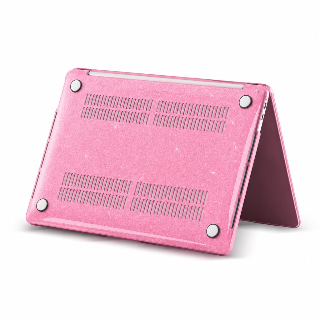 Lunaver Funda Protectora para MacBook Air y MacBook Pro – 13, 14 y 16 Pulgadas | Transparente, Mate y Cristal Glitter