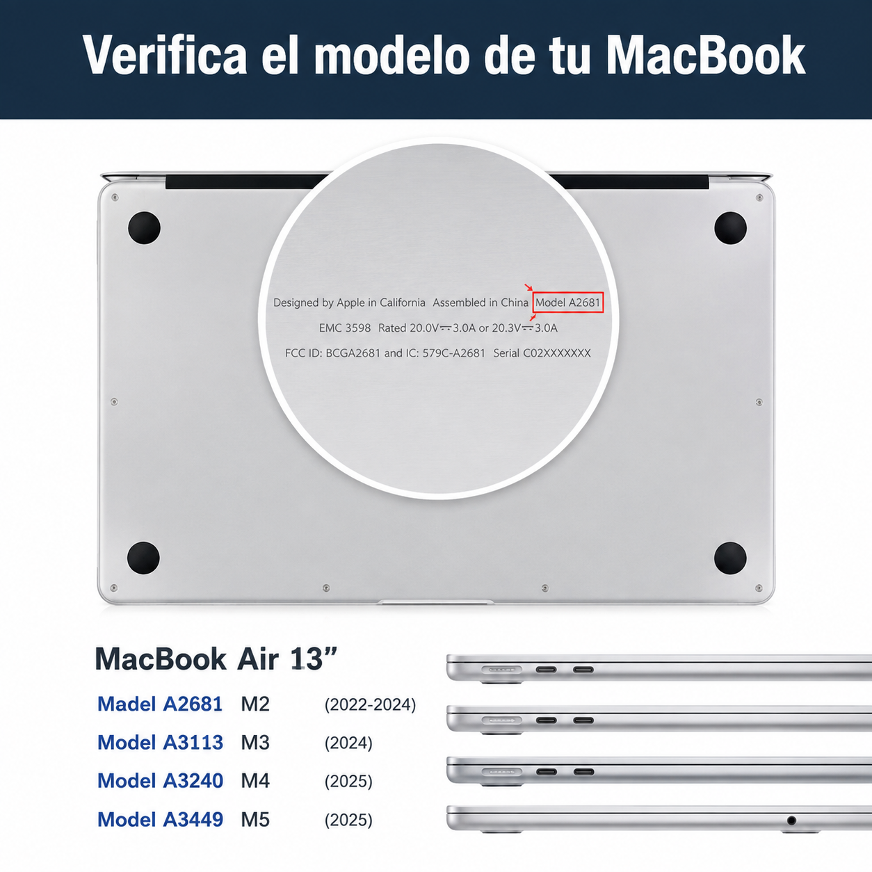 Lunaver Funda Protectora para MacBook Air y MacBook Pro – 13, 14 y 16 Pulgadas | Transparente, Mate y Cristal Glitter