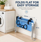 Hands-Free Pet Bathing & Grooming Stand – Foldable 2-in-1 Support Table for Small Dogs & Cats