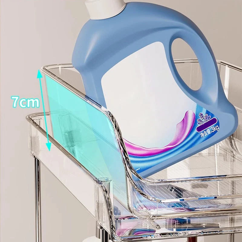 ⏳ Time-Limited Special ⏰ Multifunctional Pull-Out Storage Organizer – Clear 2/3-Tier Design for Bathroom, Under-Sink Cabinets & Vanity ✨