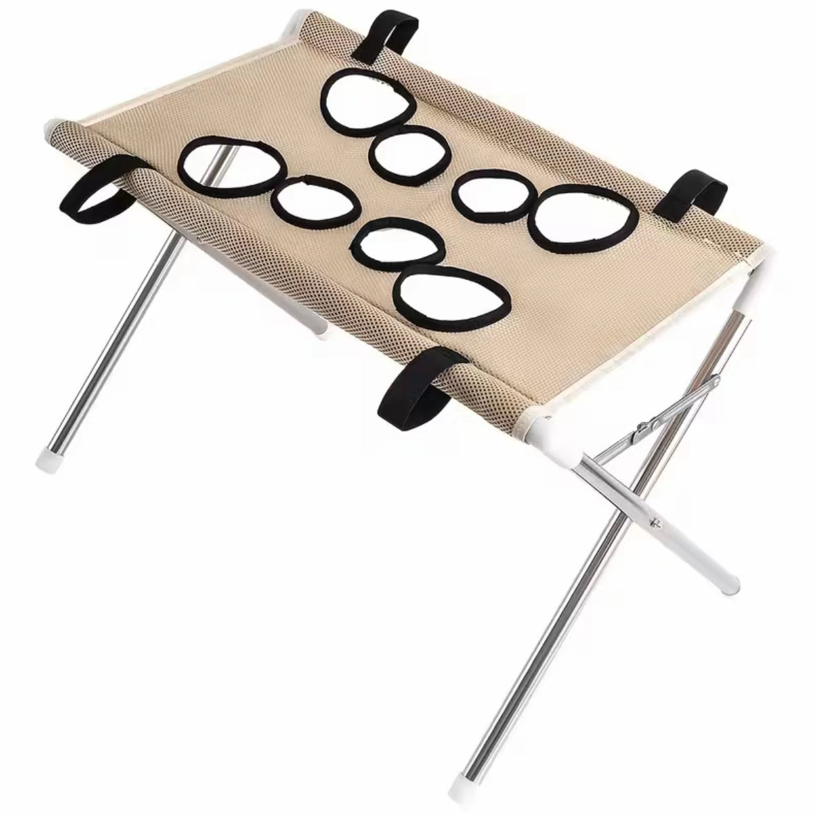 Hands-Free Pet Bathing & Grooming Stand – Foldable 2-in-1 Support Table for Small Dogs & Cats