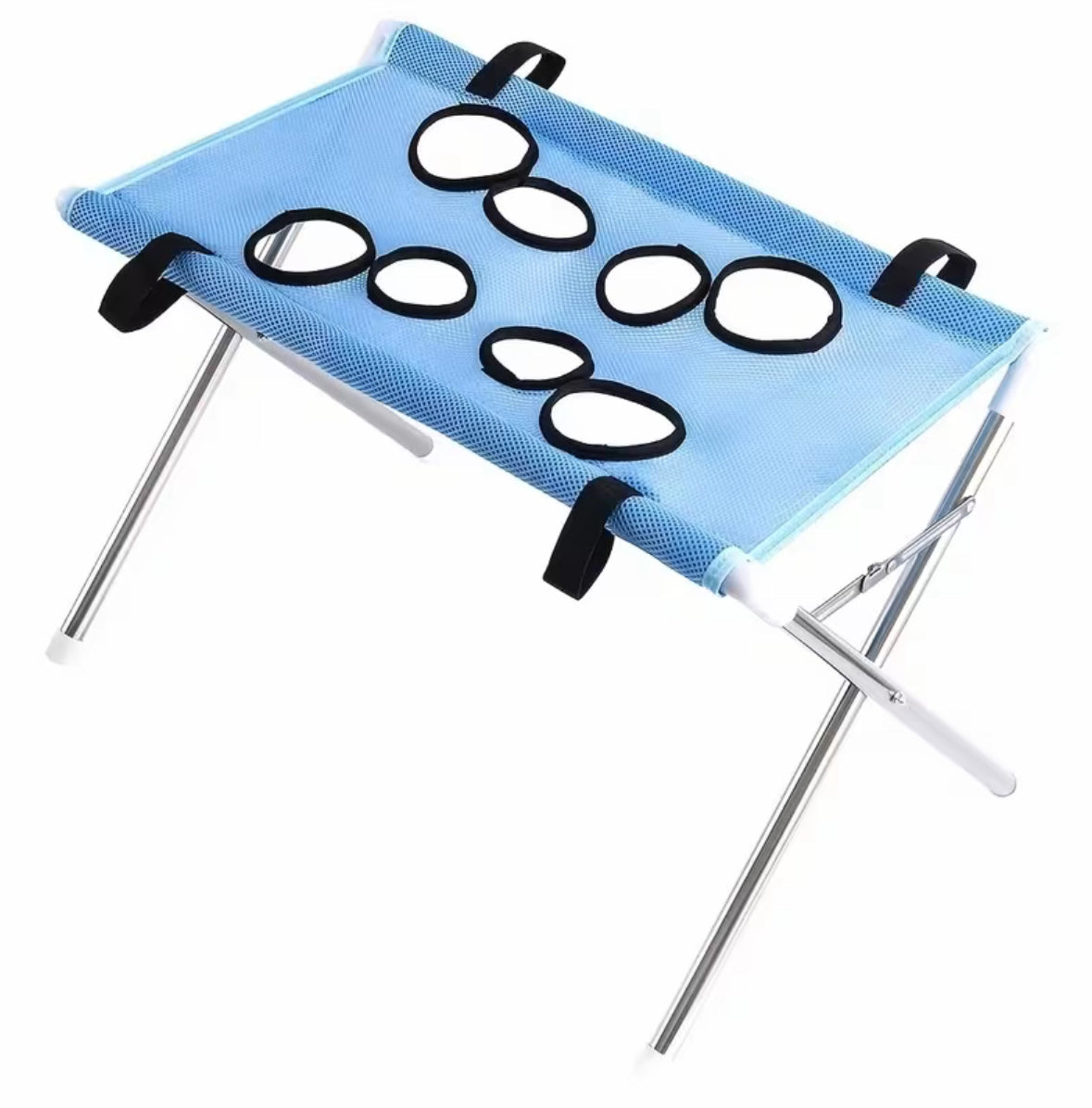Hands-Free Pet Bathing & Grooming Stand – Foldable 2-in-1 Support Table for Small Dogs & Cats
